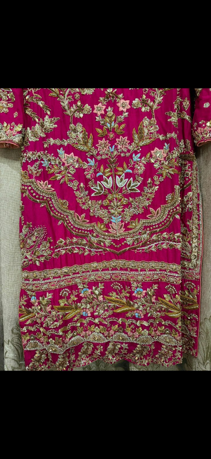 Pink long kameez  — photo 4