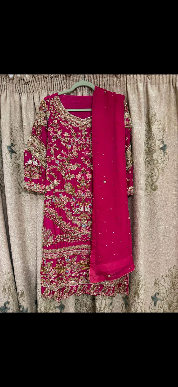 Pink long kameez  — photo 5
